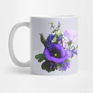 Bouquet in Shades of Purple Mug